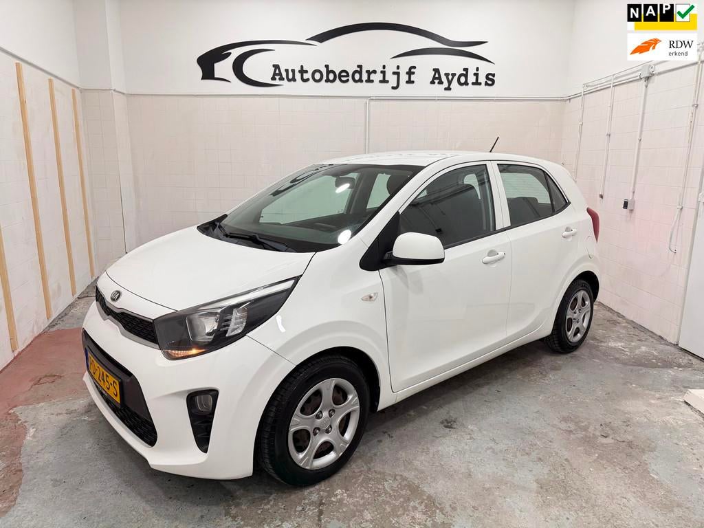 Kia Picanto 1.0 CVVT EconomyPlusLine Airco EL Ramen, Voorwielaandrijving, Gebruikt, Euro 6, 4 stoelen