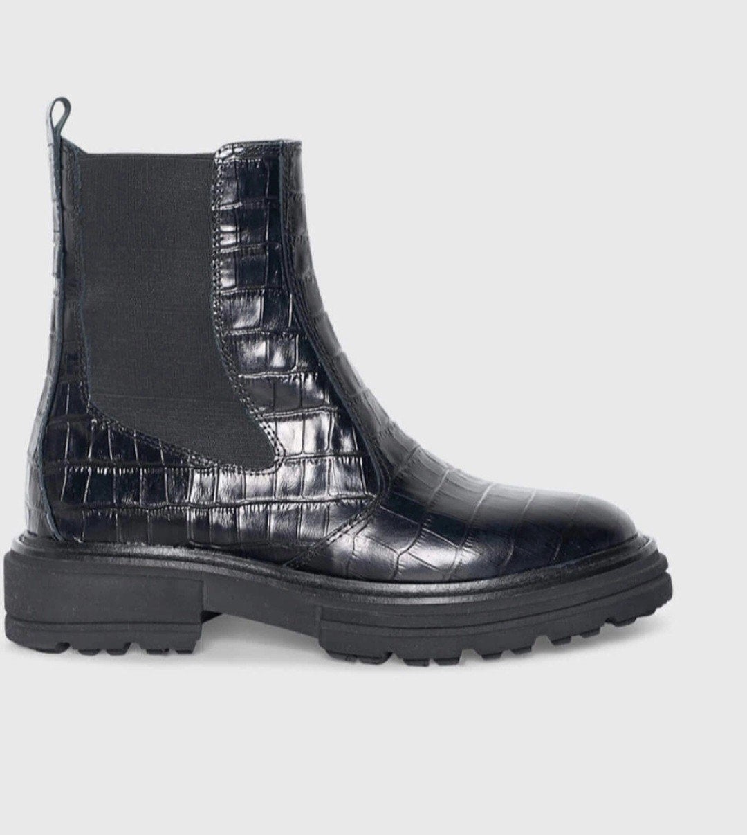 Janice dixon croco boots mt 39 NIEUW, Janice, Verzenden, Zwart, Lage of Enkellaarzen