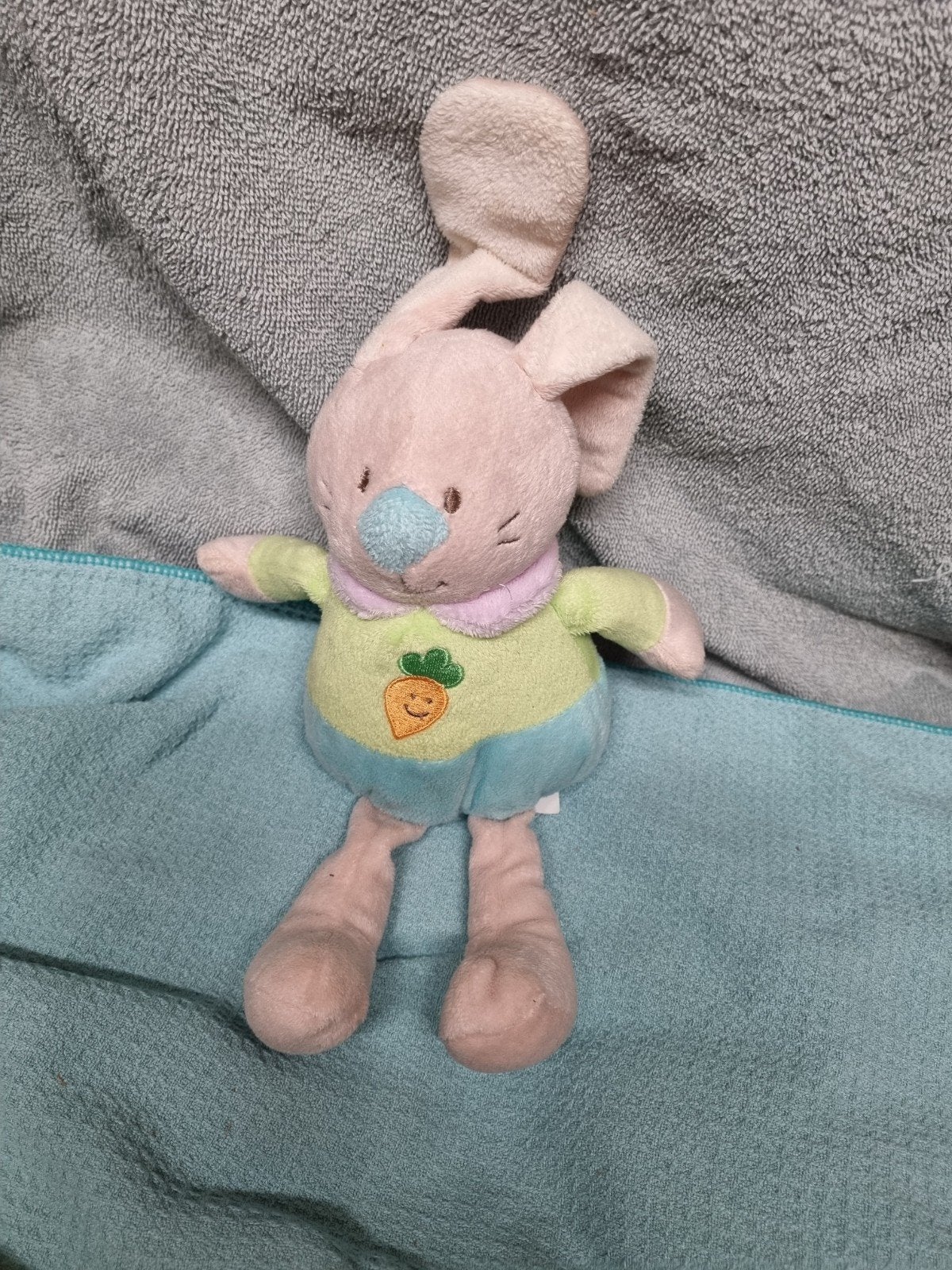 Eddy toys knuffel konijn nr 23, Ophalen of Verzenden, Konijn