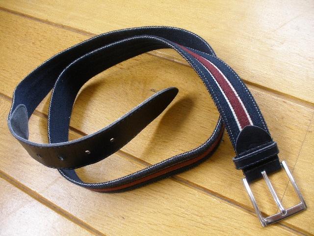 Riem blauw elastiek - nieuw -, Kleding | Heren, Riemen en Ceinturen, Overige kleuren, Echt leder, Nieuw, Ophalen of Verzenden