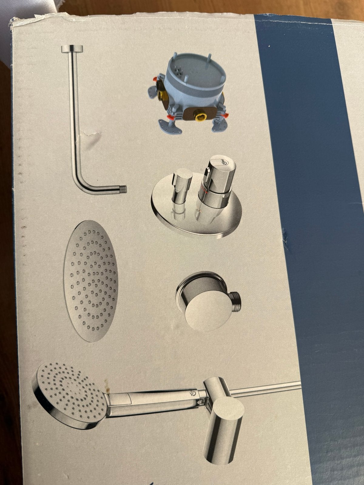 Ideal Standard Ceratherm 100 inbouw doucheset chroom, Doe-het-zelf en Verbouw, Sanitair, Ophalen, Nieuw, Chroom, Douche