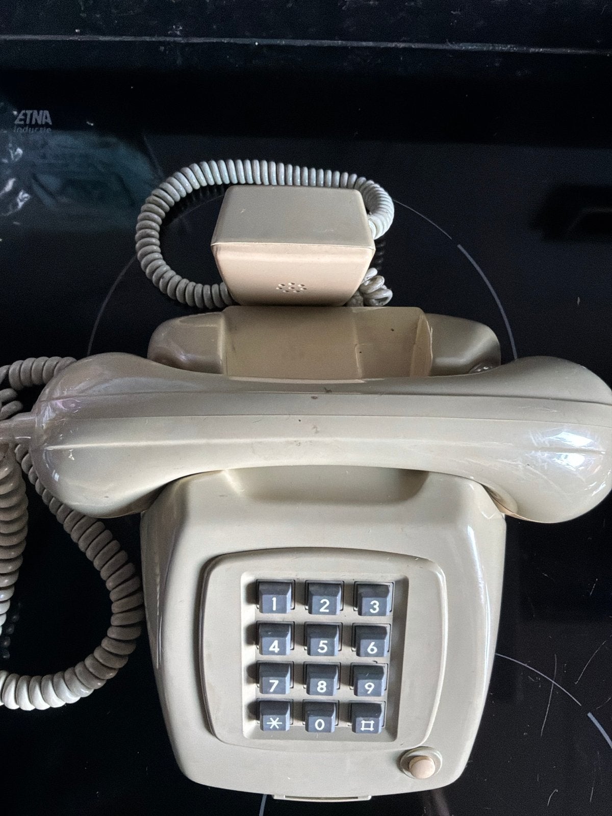 PTT T65-TDK Telefoon Crème met Meeluisterapparaat, Ophalen of Verzenden, Gebruikt