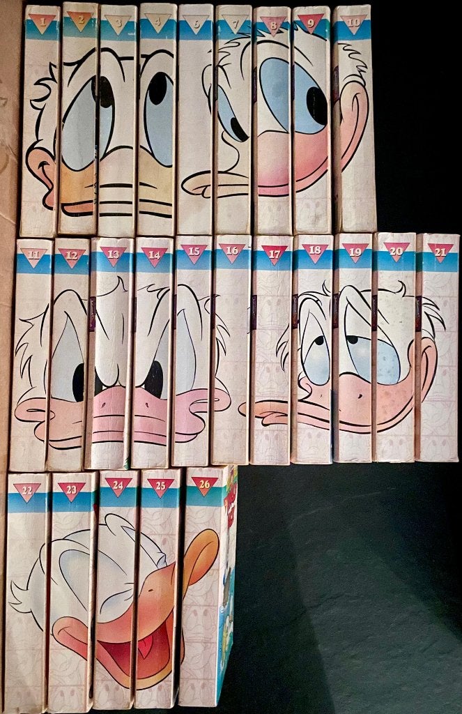 Complete set Donald Duck dubbelpockets 1 t/m 26: VAKANTIETIP, Gelezen, Complete serie of reeks, Ophalen of Verzenden, Donald Duck