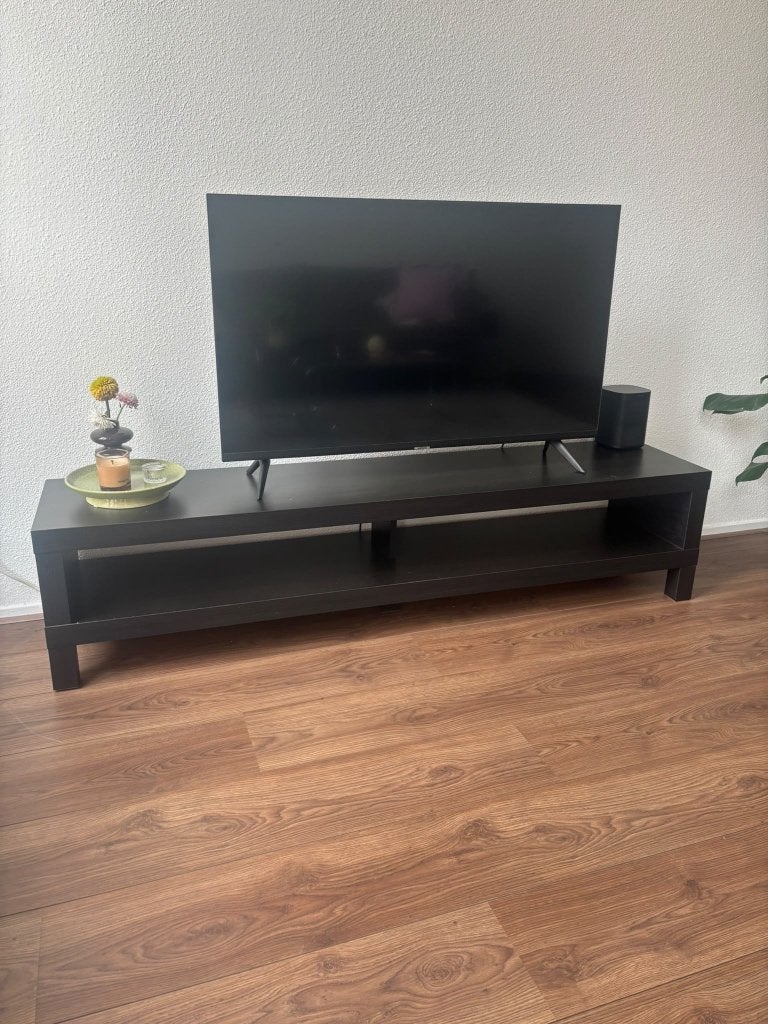 Tv meubel Lack Ikea, Ophalen, 150 tot 200 cm, Zo goed als nieuw, Minder dan 100 cm