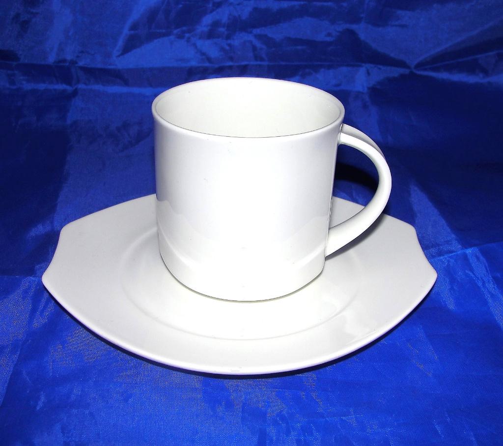 Villeroy&Boch Alba kop&schotel Design Ludwig Scherer 0,12 l, Huis en Inrichting, Keuken | Servies, Zo goed als nieuw, Kop(pen) en/of Schotel(s)