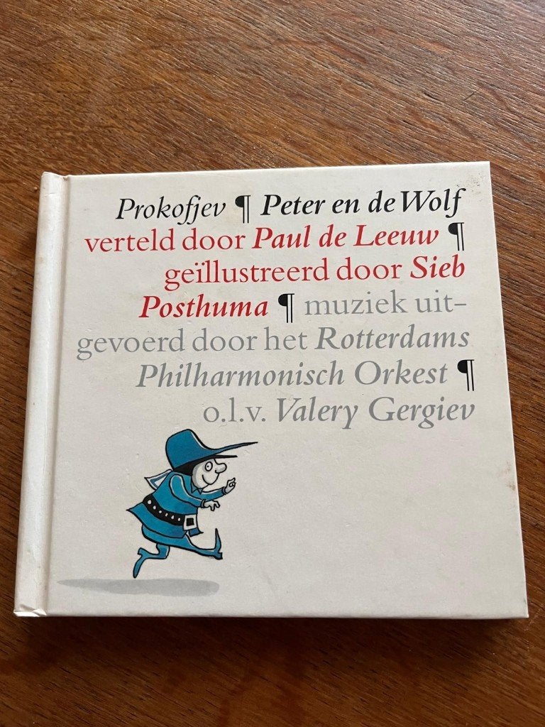CD Peter en de Wolf verteld door Paul de Leeuw, Ophalen of Verzenden, Gebruikt, Verhaal of Sprookje, 6 tot 9 jaar