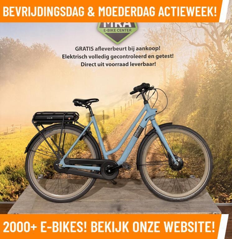 Gazelle ESPRIT Elektrische fiets met voorwiel motor ebike!, Fietsen en Brommers, Gazelle, Ophalen of Verzenden, Zo goed als nieuw