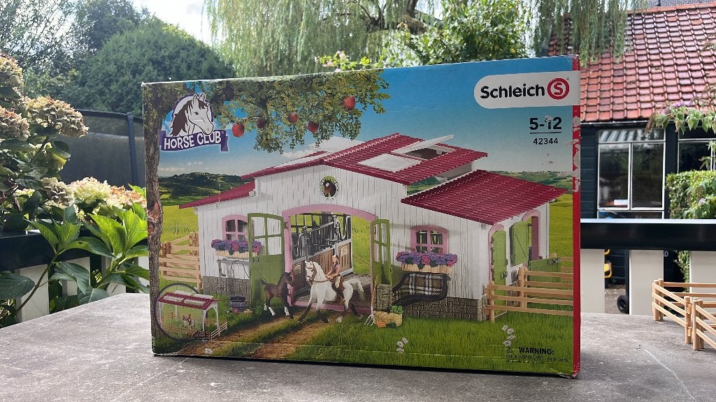 Schleich manege, Ophalen of Verzenden, Zo goed als nieuw