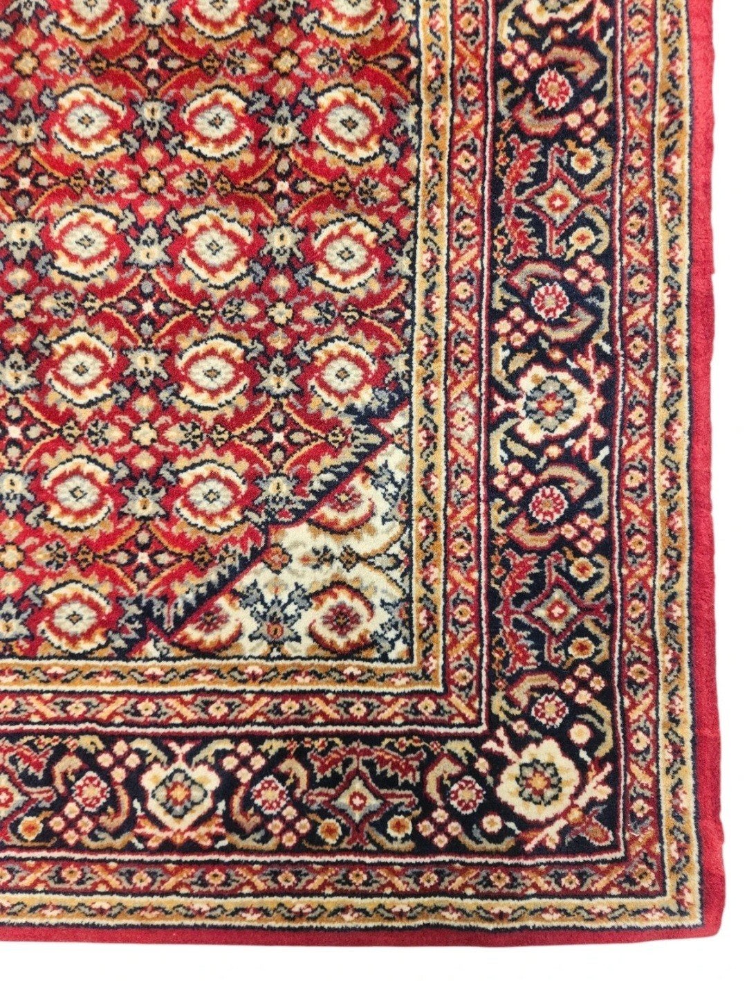 Vintage oosters wol vloerkleed Persia Bidjar rood 101x200cm, 100 tot 150 cm, 200 cm of meer, Www.hypepopup.nl, Ophalen of Verzenden