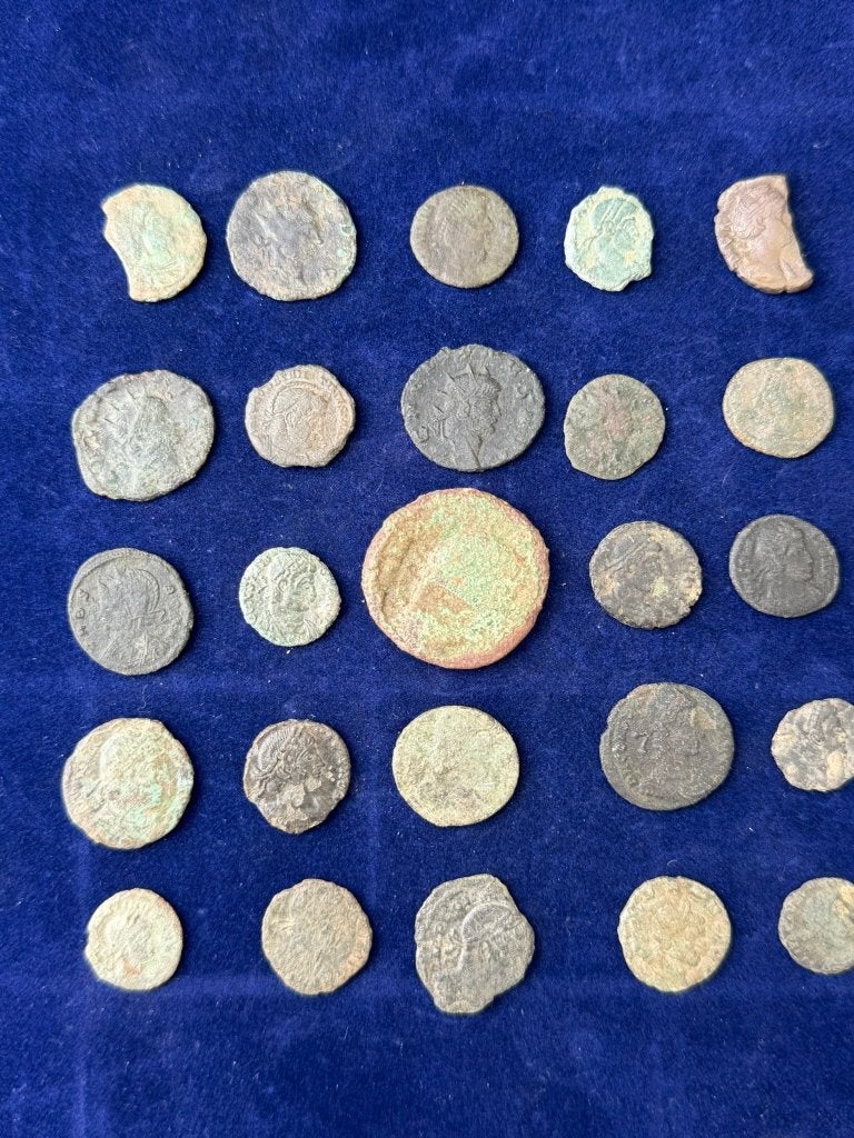 Lot 7 Romeinse munten, Ophalen of Verzenden, Buitenland, Munten