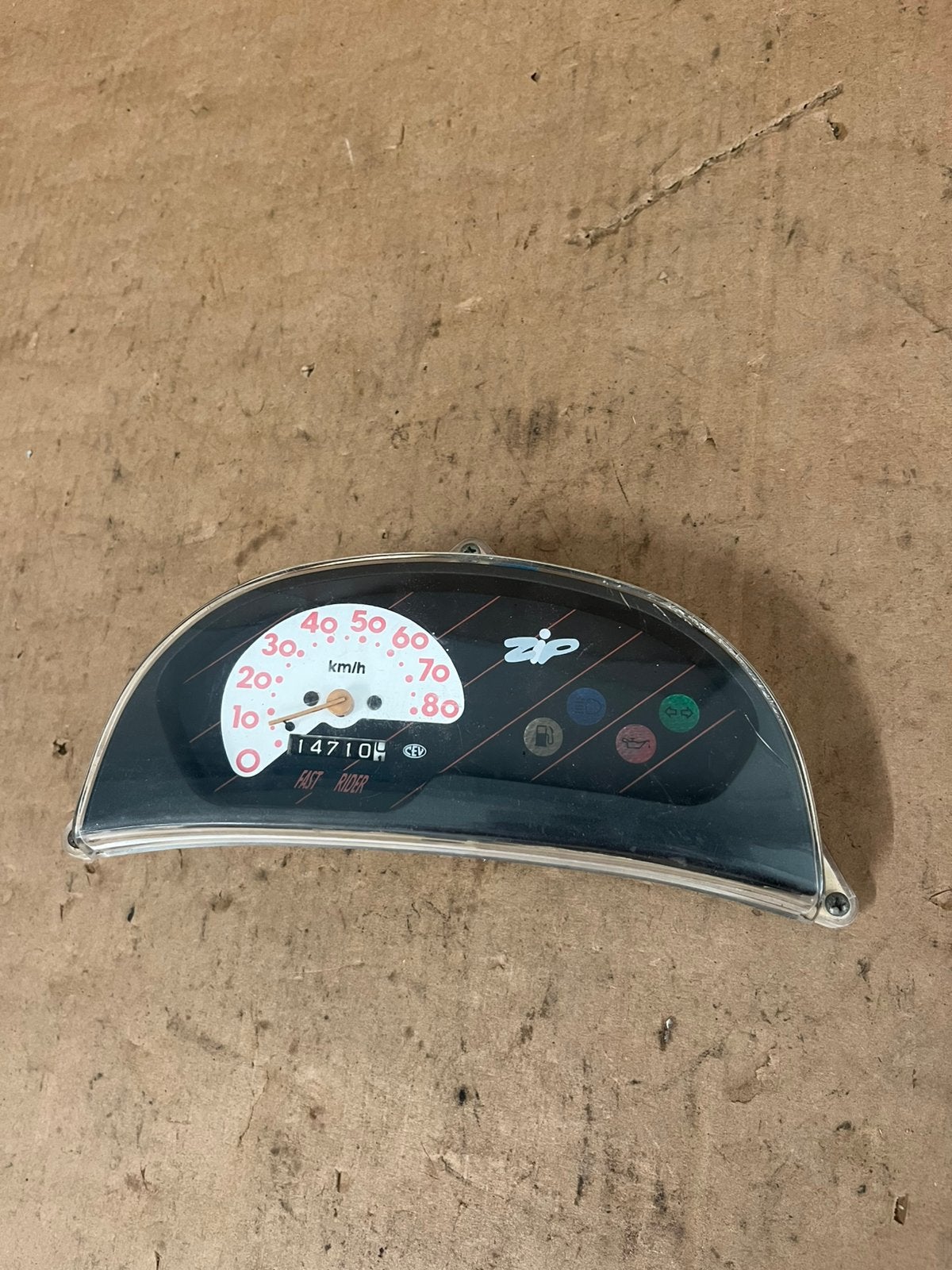 Zip fastrider type 1 2 3 kilometer teller dashboard, Ophalen of Verzenden, A, A, A