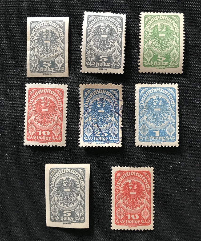 Oostenrijk postzegel Rijkswapen 1919, Verzenden, Postfris