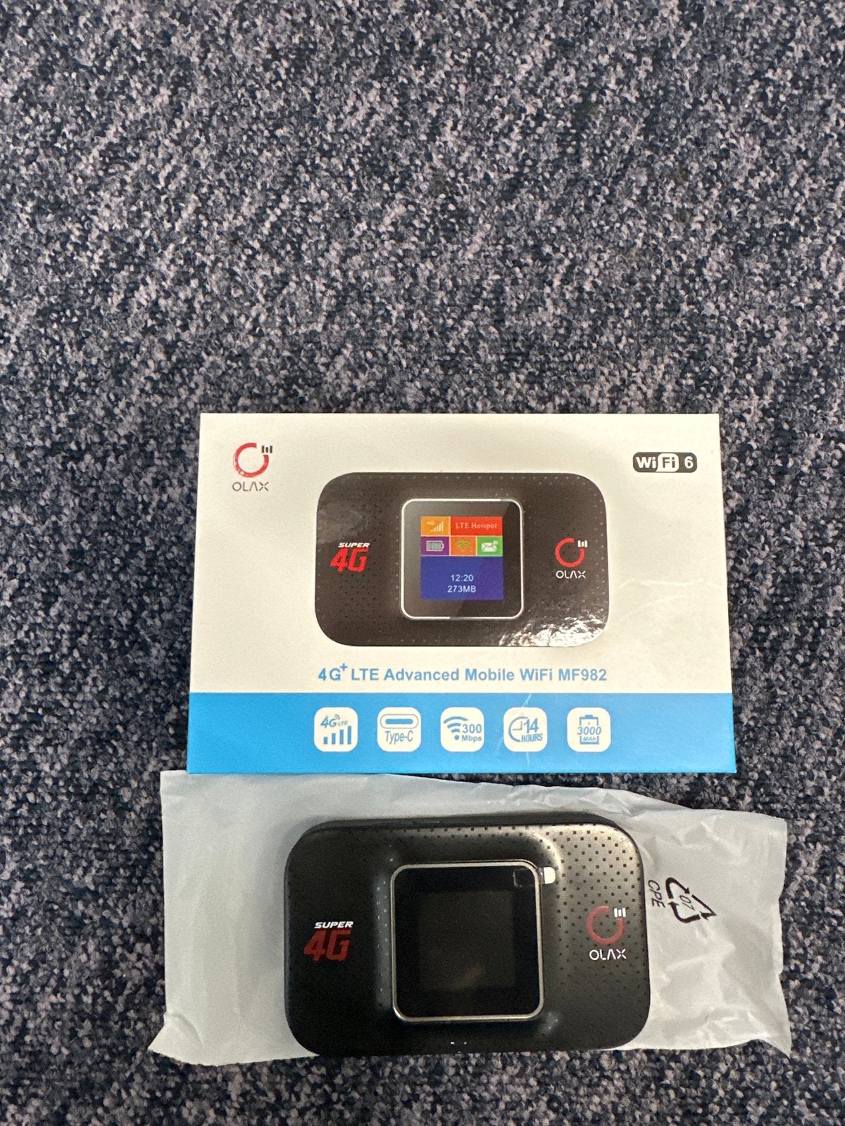 OLAX 4G LTE Advanced Mobiele WiFi Hotspot MF982, Computers en Software, Routers en Modems, Ophalen of Verzenden, Gebruikt, Router