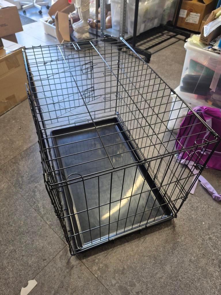 Hondenbench 50 hoog 75 lang en 50 cm breed, Dieren en Toebehoren, Ophalen of Verzenden, Zo goed als nieuw, Minder dan 65 cm