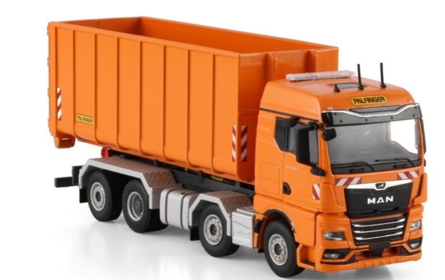 WSI MAN TGX BAKWAGEN + HAAKARM SYSTEEM + 40 M3 CONTAINER