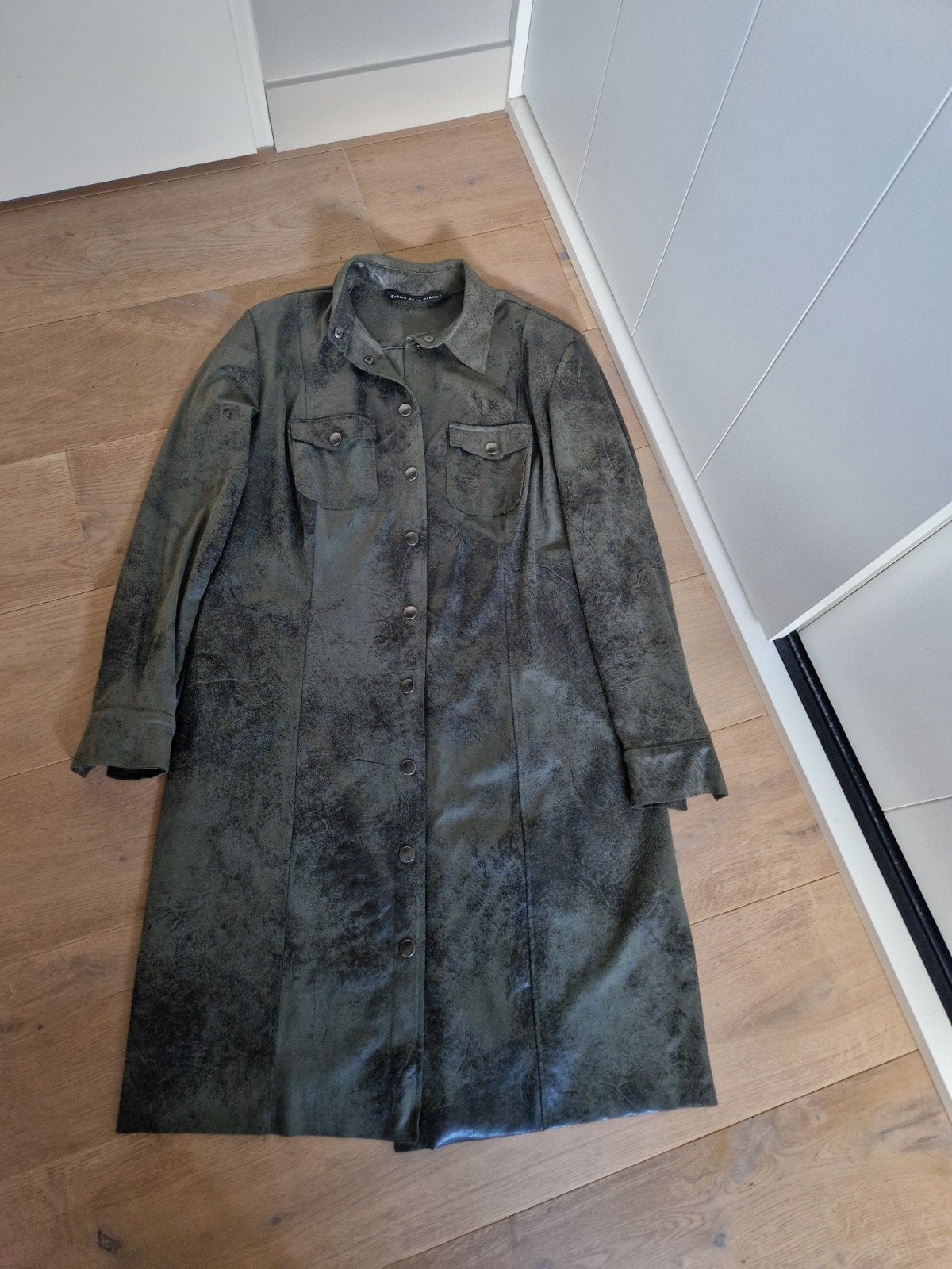 Lange jas Crème de la Crème in maat XL, Maat 46/48 (XL) of groter, Crème de la Crème, Ophalen of Verzenden, Zo goed als nieuw