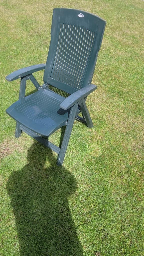 Groene Hartman tuinstoelen, Ophalen, Gebruikt, Kunststof
