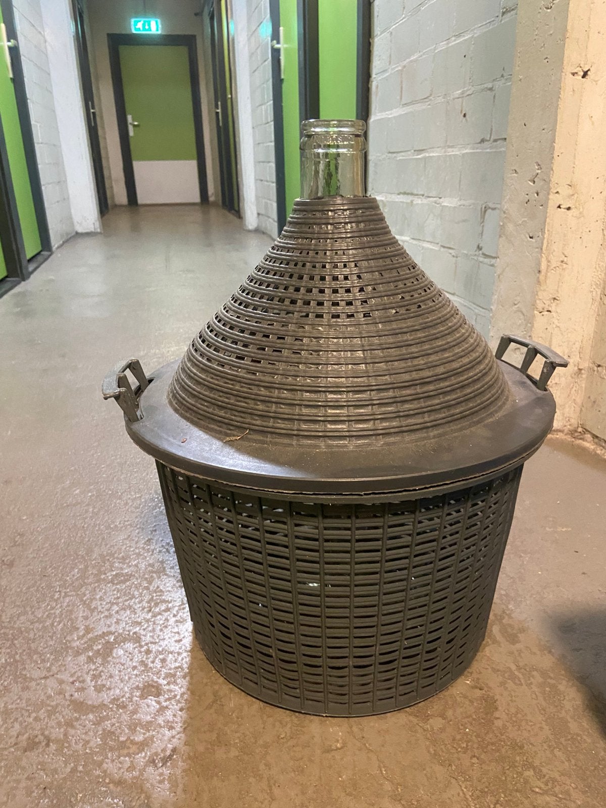 Mandfles gistingsfles 25 liter, Ophalen, Zo goed als nieuw