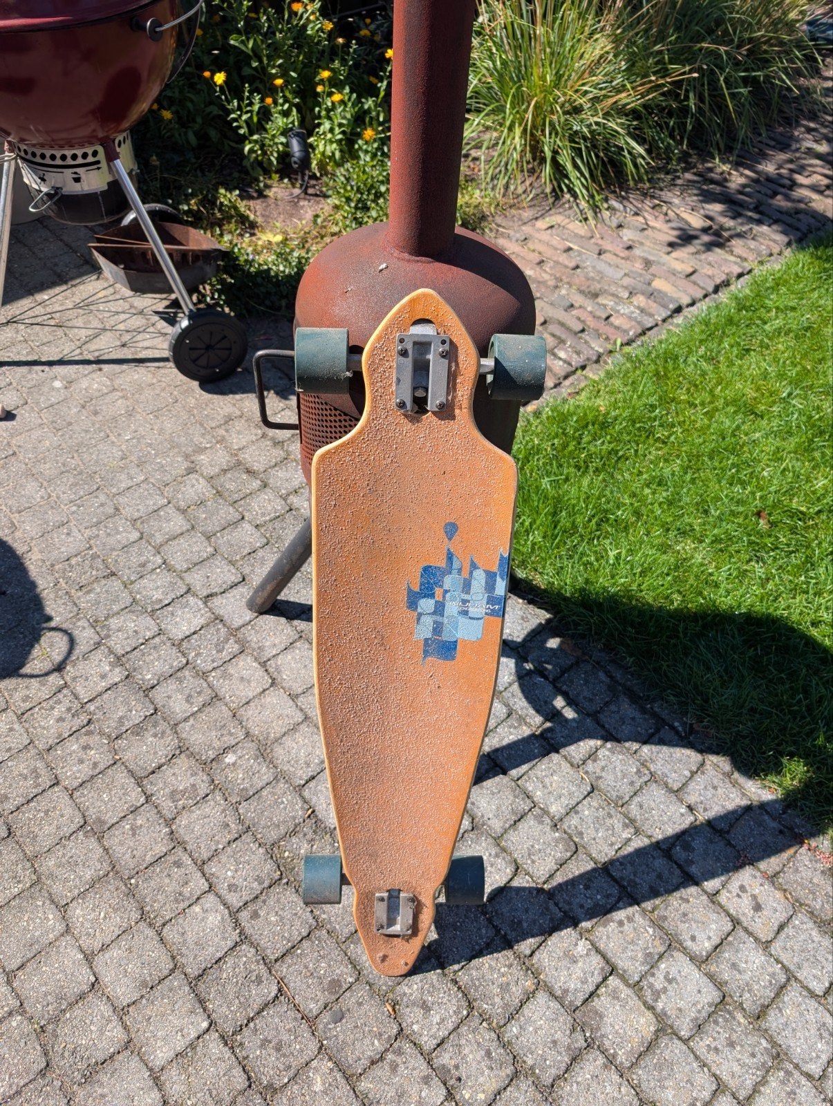 Nijdam Longboard - Gebruikt, Sport en Fitness, Ophalen, Gebruikt, Overige typen, Longboard