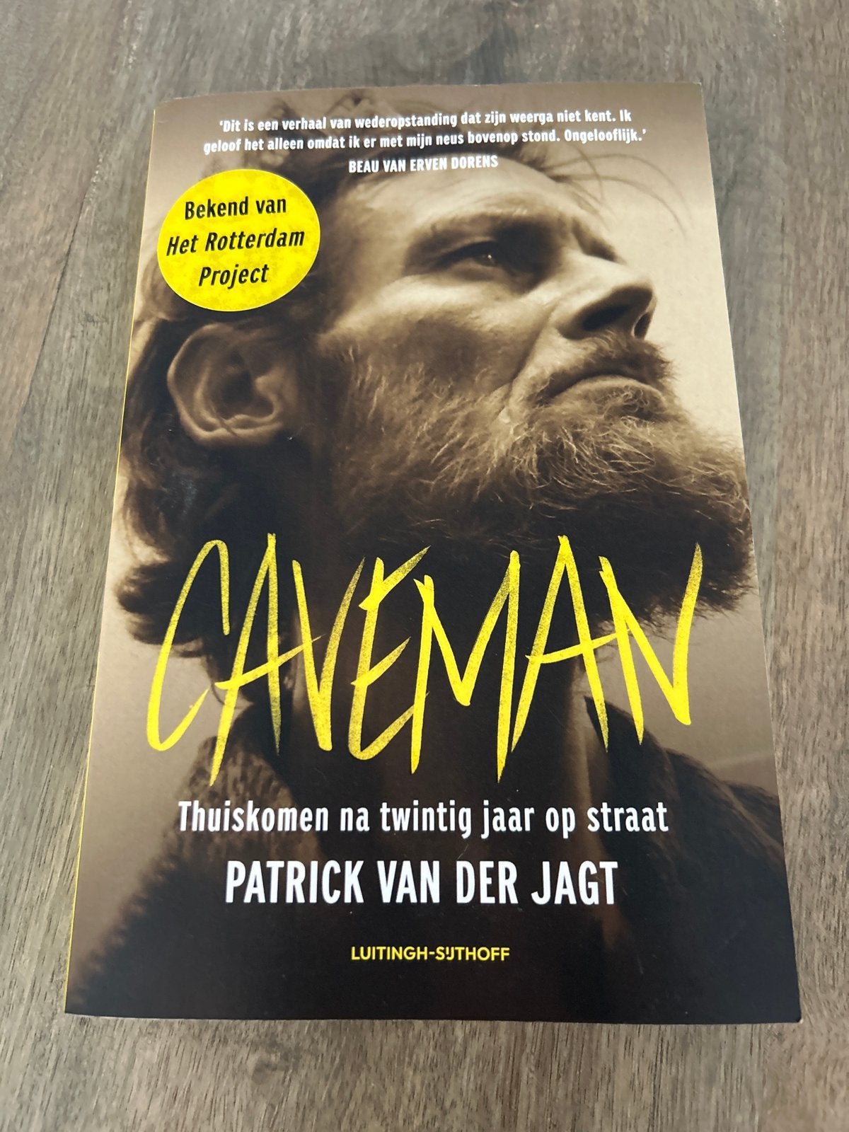 Caveman: Thuiskomen na twintig jaar op straat - Patrick van, Ophalen of Verzenden, Zo goed als nieuw, Overige