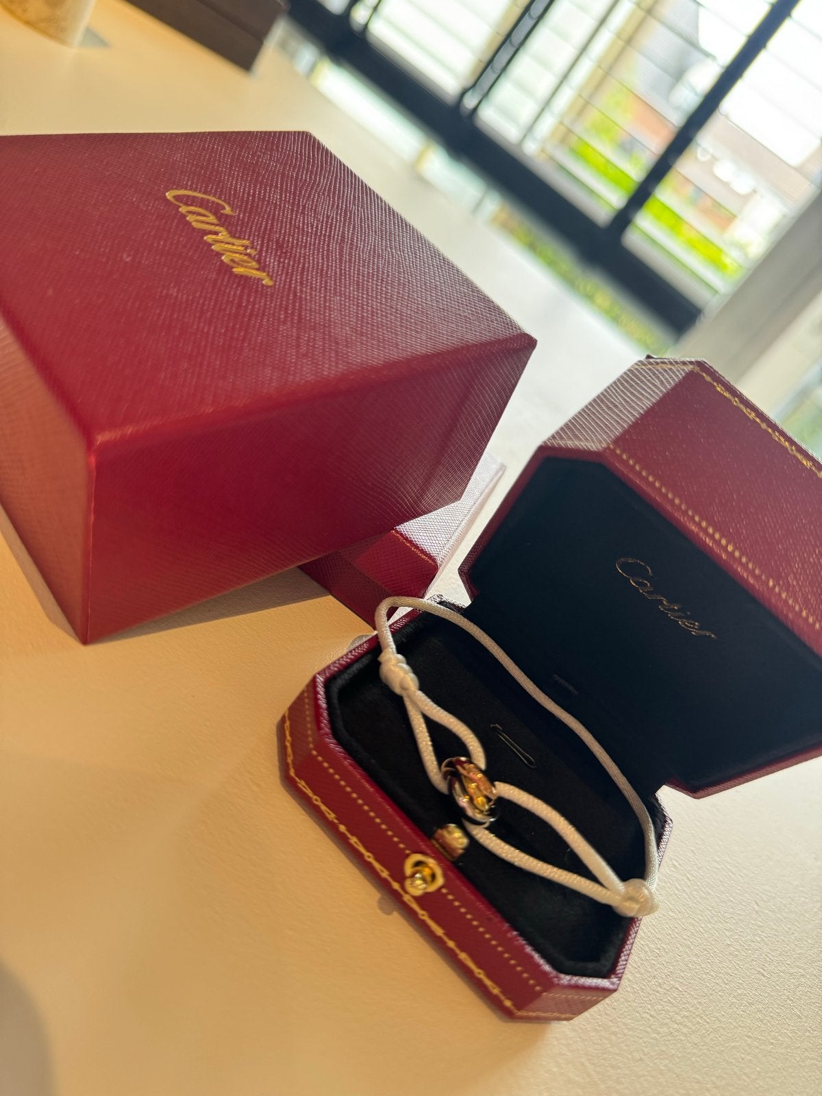 Cartier Love Armband - Nieuw, Ophalen of Verzenden, Nieuw, Wit, Overige materialen