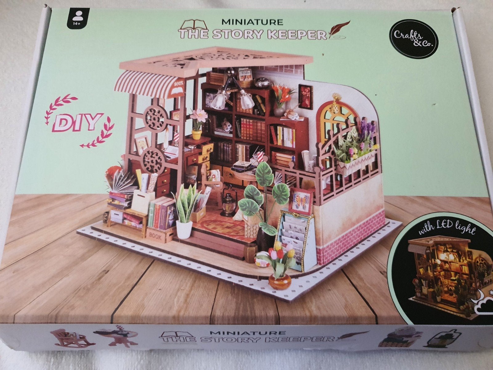 Crafts & Co miniatuurhuisjes van Action, Ophalen of Verzenden, Nieuw