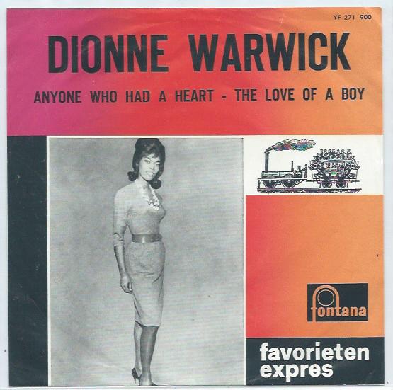 Dionne Warwick- Anyone who had a Heart let op kleur