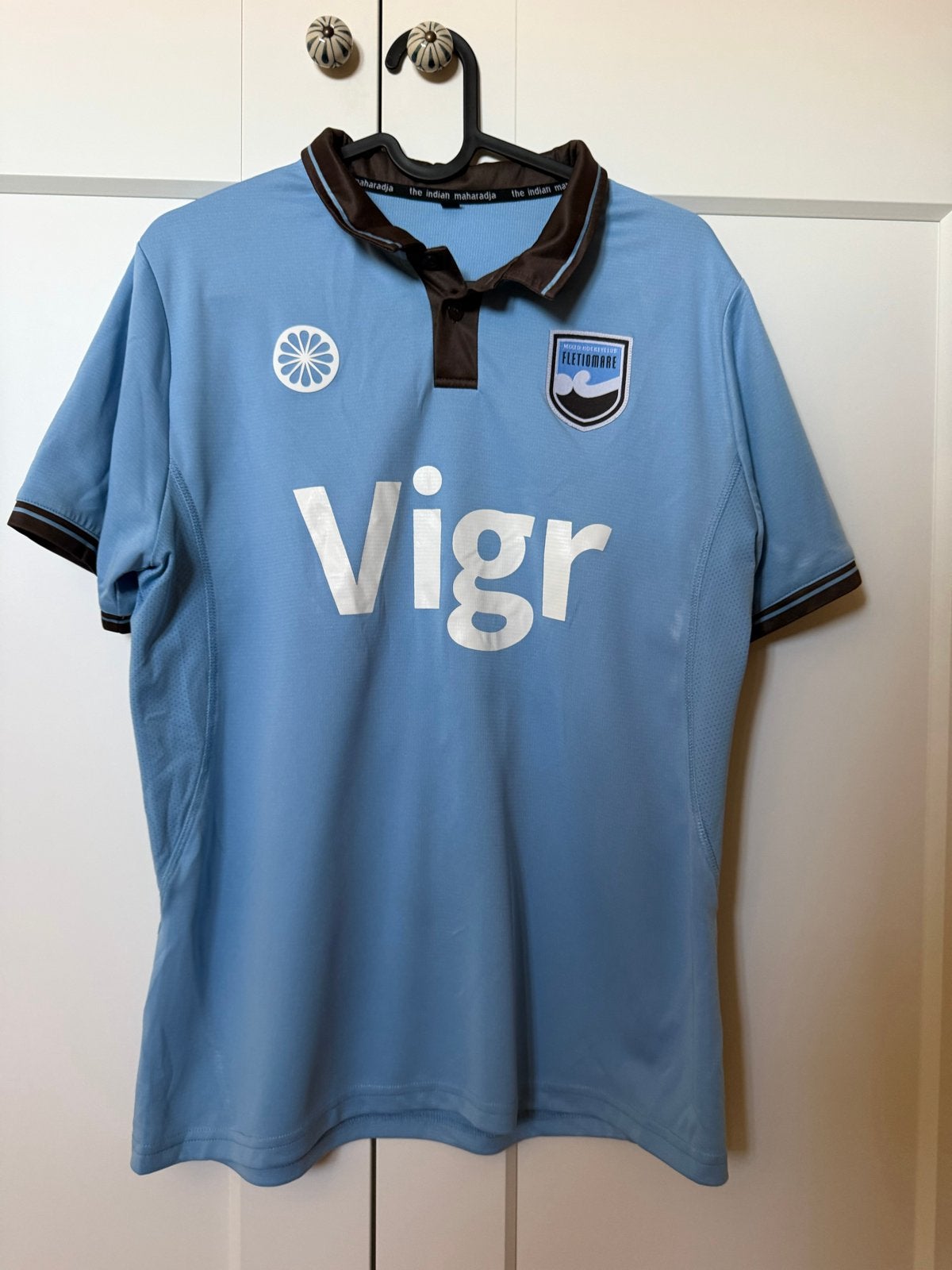 Fletiomare hockeyshirt maat S, Blauw, Overige typen, Ophalen of Verzenden, Zo goed als nieuw