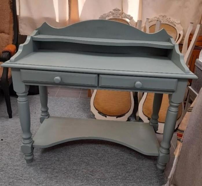 Mooie groene was tafel commode, Ophalen of Verzenden
