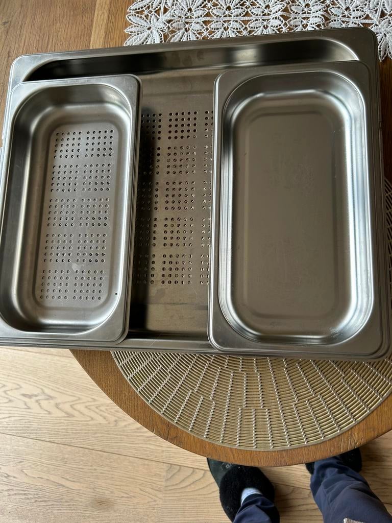 Inschuifslede voor stoomoven, Ophalen, Zo goed als nieuw
