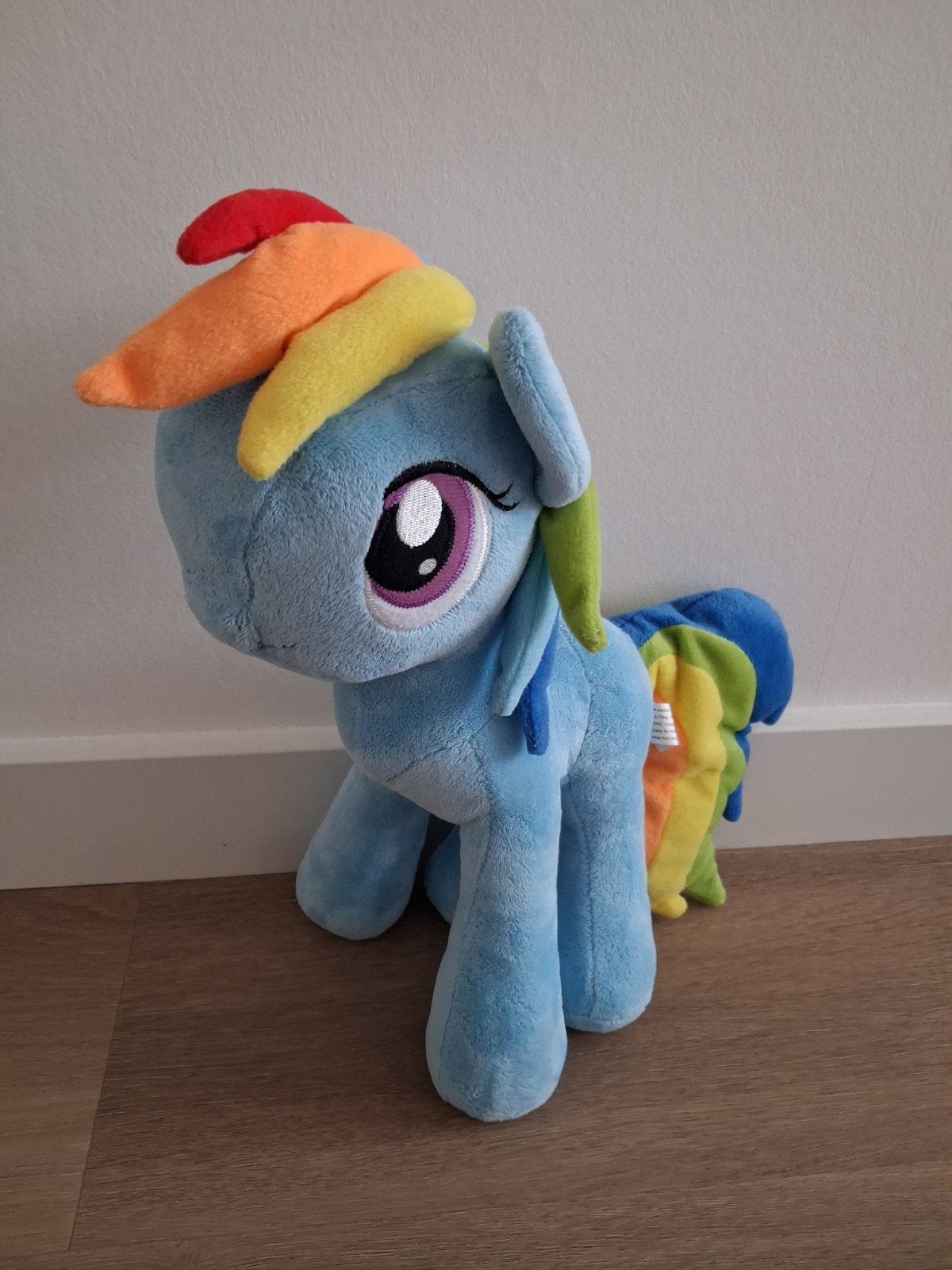 Knuffel My Little Pony Rainbow Dash unicorn paard L1131, Kinderen en Baby's, Speelgoed | Knuffels en Pluche, Ophalen of Verzenden