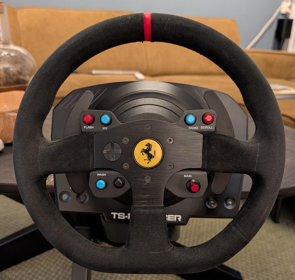 Thrustmaster TS-PC Racer Sim Racing, Computers en Software, Joysticks, Zo goed als nieuw, Ophalen