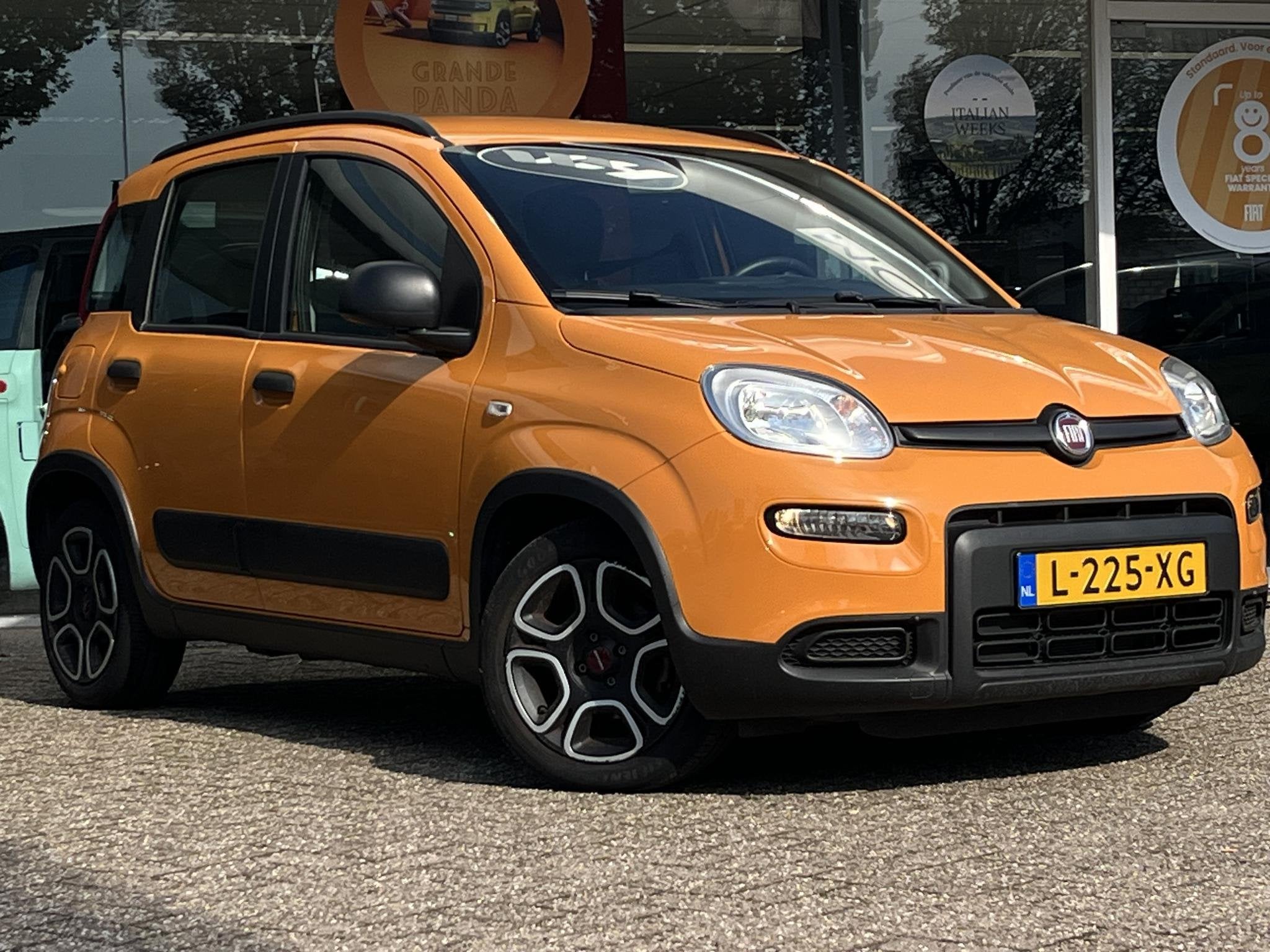 Fiat Panda 1.0 Hybrid City Life | Apple-Android | Parkeersen, Auto's, Voorwielaandrijving, Stof, 4 stoelen, Origineel Nederlands