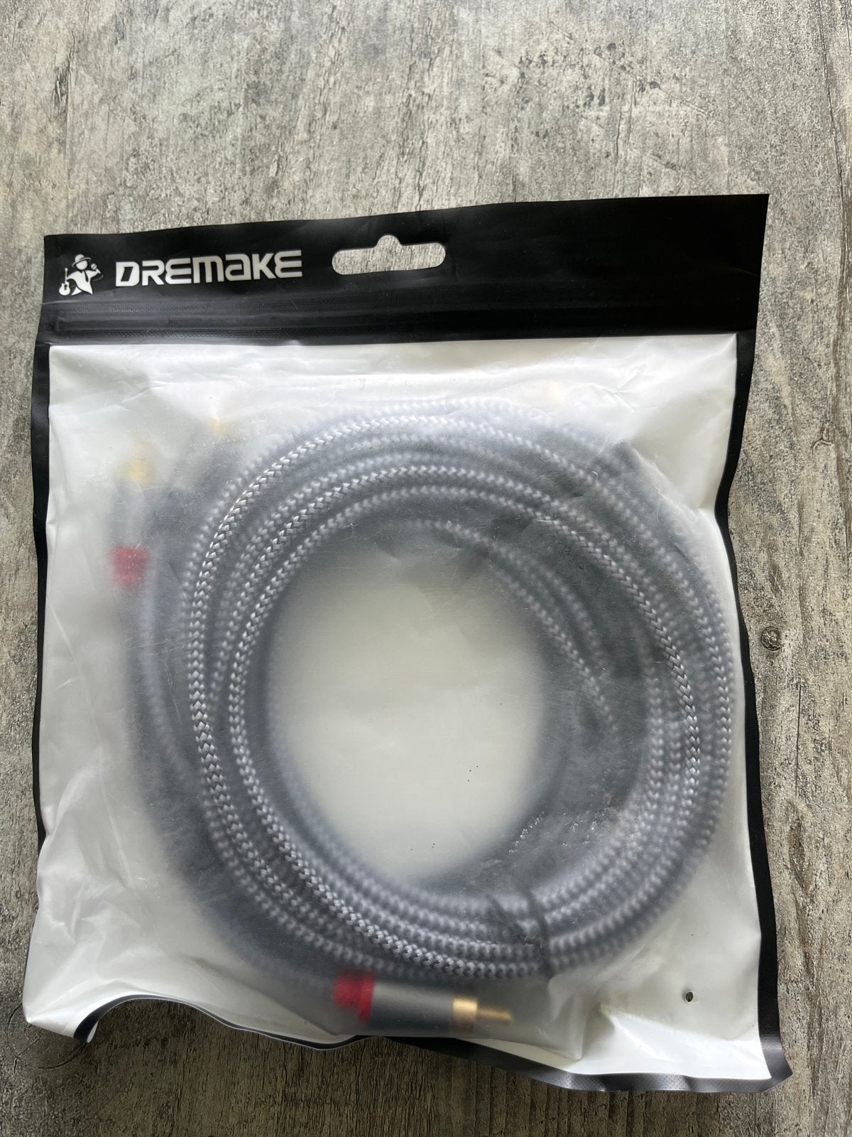 Nieuwe Dremake RCA naar RCA Stereo Audiokabel, Ophalen of Verzenden, Nieuw, 2 tot 5 meter, Interlink-kabel