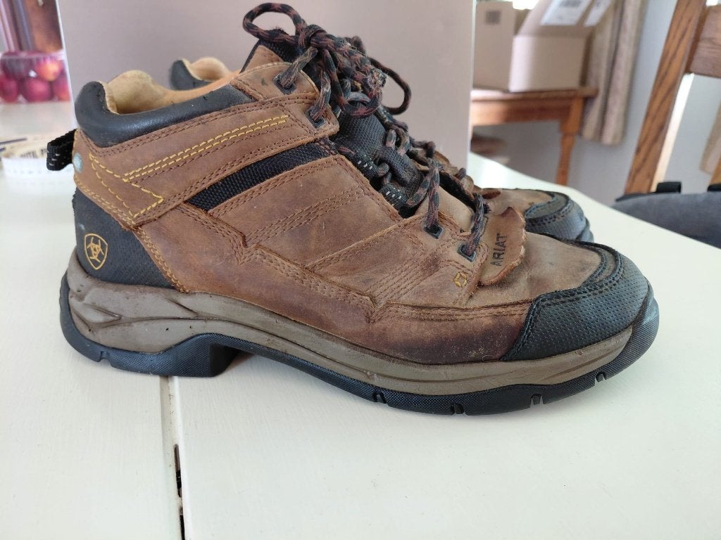 Ariat (heren) schoenen maat 42,5, Bruin, Ophalen of Verzenden, Zo goed als nieuw, Werkschoenen