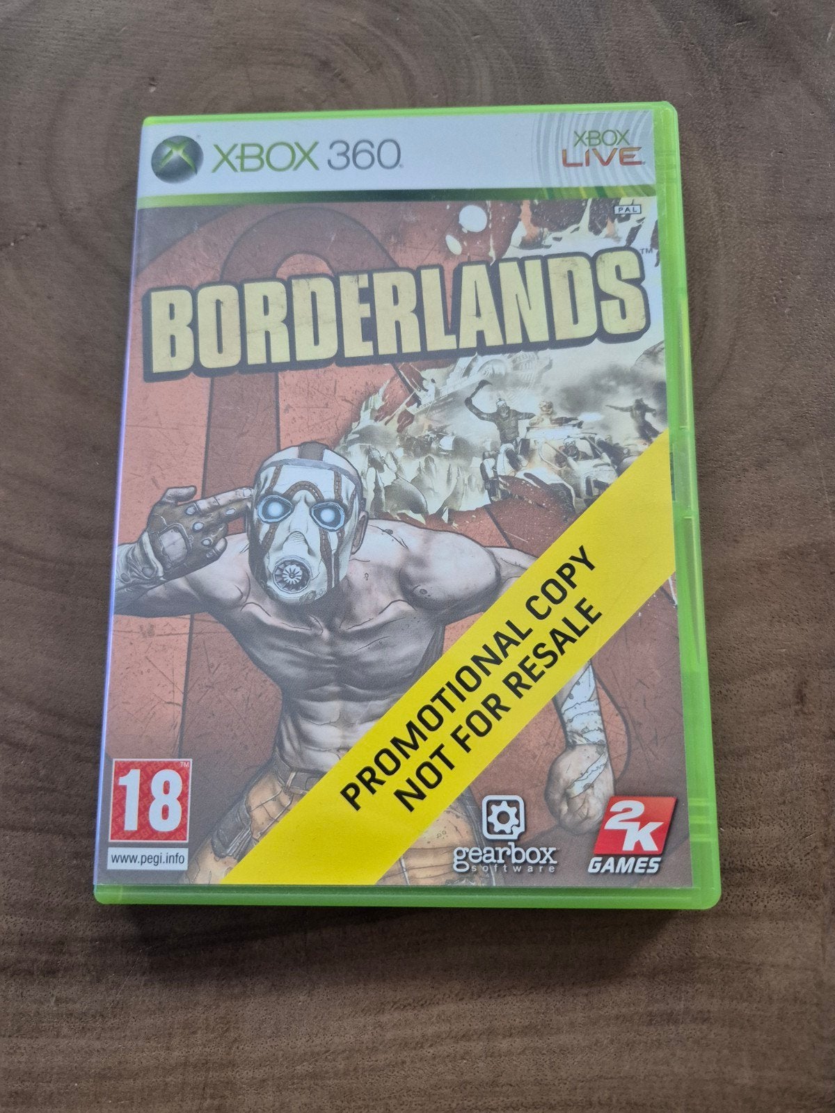 Borderlands - Promotional Copy - Xbox 360, Vanaf 18 jaar, Shooter, 1 speler, Ophalen of Verzenden