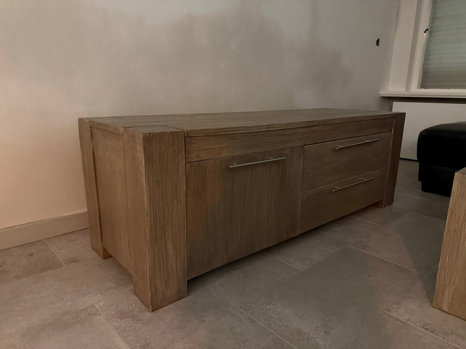 Complete meubelset: eettafel, salontafel, dressoir, tv-meube, Ophalen