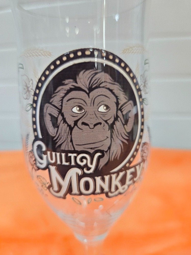 bierglas guilty monkey 0,25 cl nieuw, Ophalen of Verzenden, 'T Olde Gre-j, Info@toldegrej.nl, Endepoelstraat 20f Didam
