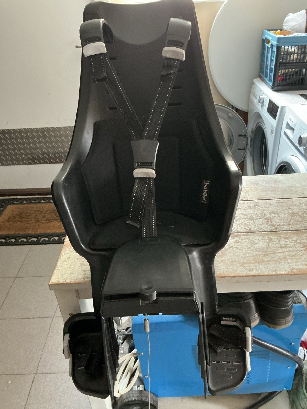 Bobike Maxi Exclusief achterzitje (zonder beugel), Ophalen, Achterzitje, 9 t/m 18 kg, Gebruikt