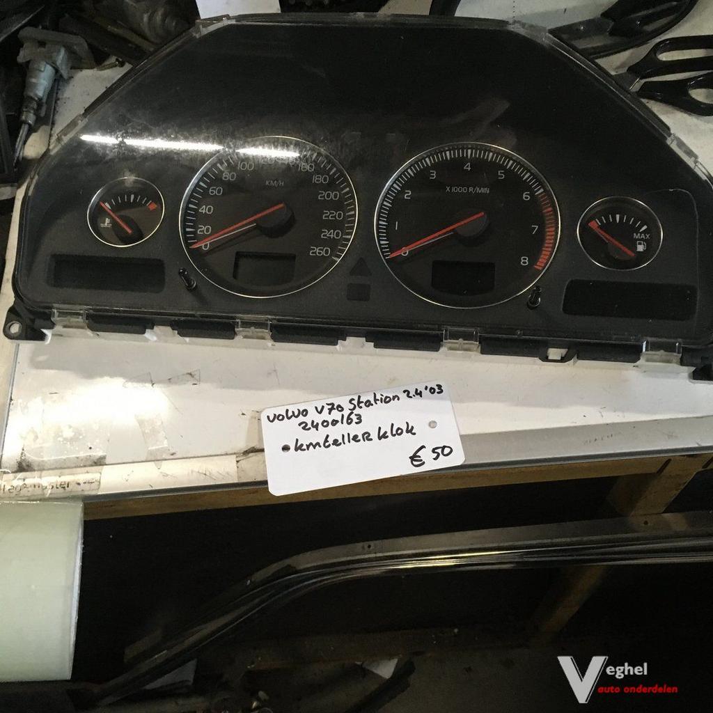 Volvo V70 Station 2.4 automaat 2003 Wagennr 2400163  KM Tell, Gebruikt, -, -, Ophalen of Verzenden