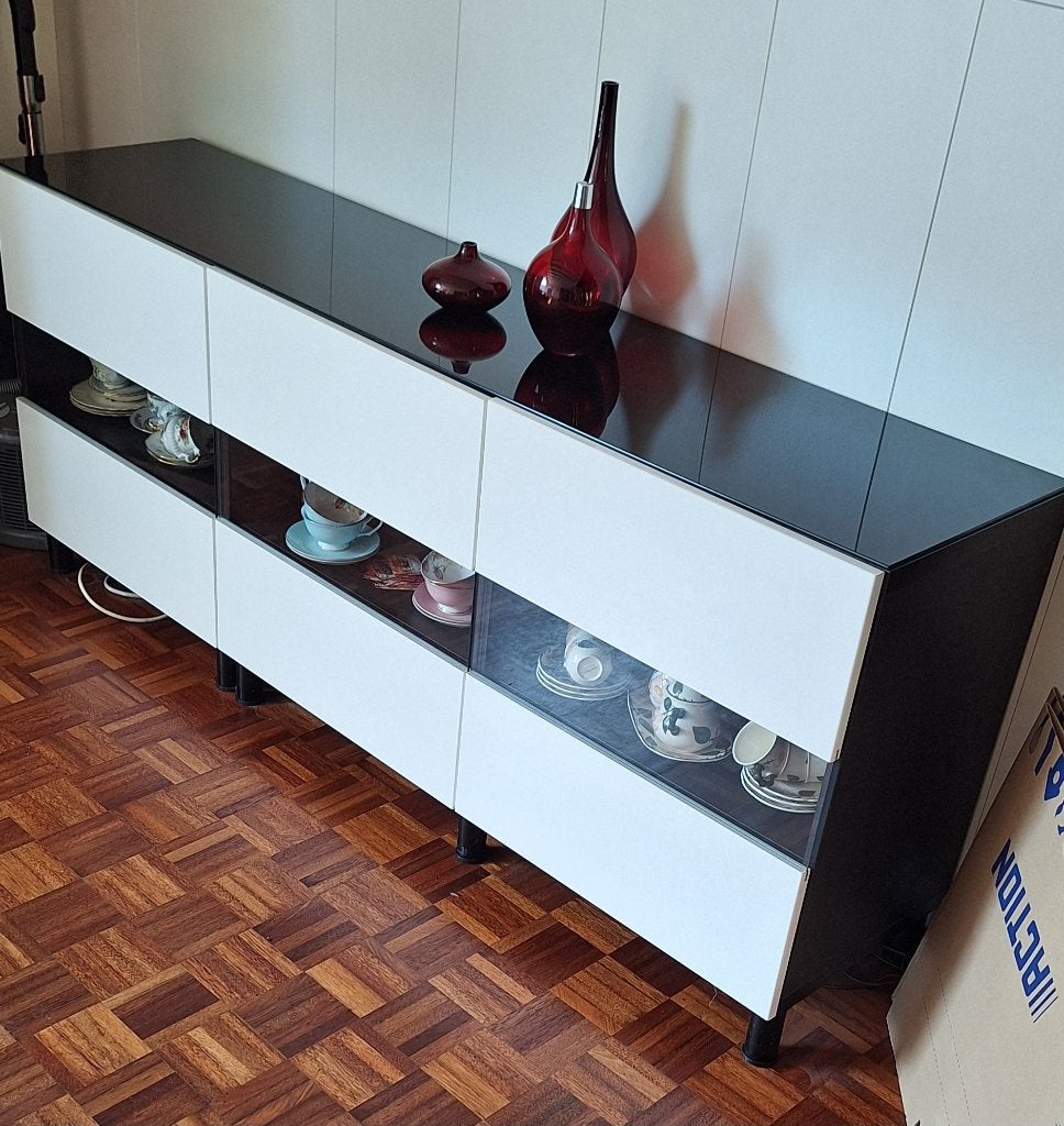 Kast dressoir, Huis en Inrichting, Kasten | Dressoirs, Ophalen, Met deur(en), 150 tot 200 cm, Zo goed als nieuw