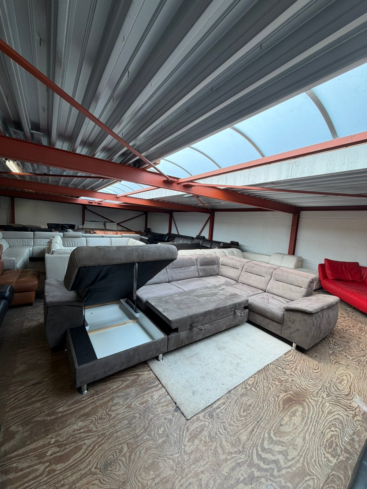 Hoekbank slaapbank U bank bankstel Z.G.A.N. levering, 2871SK, 125 cm of meer, Verzenden, Mariansoliak8@gmail.com