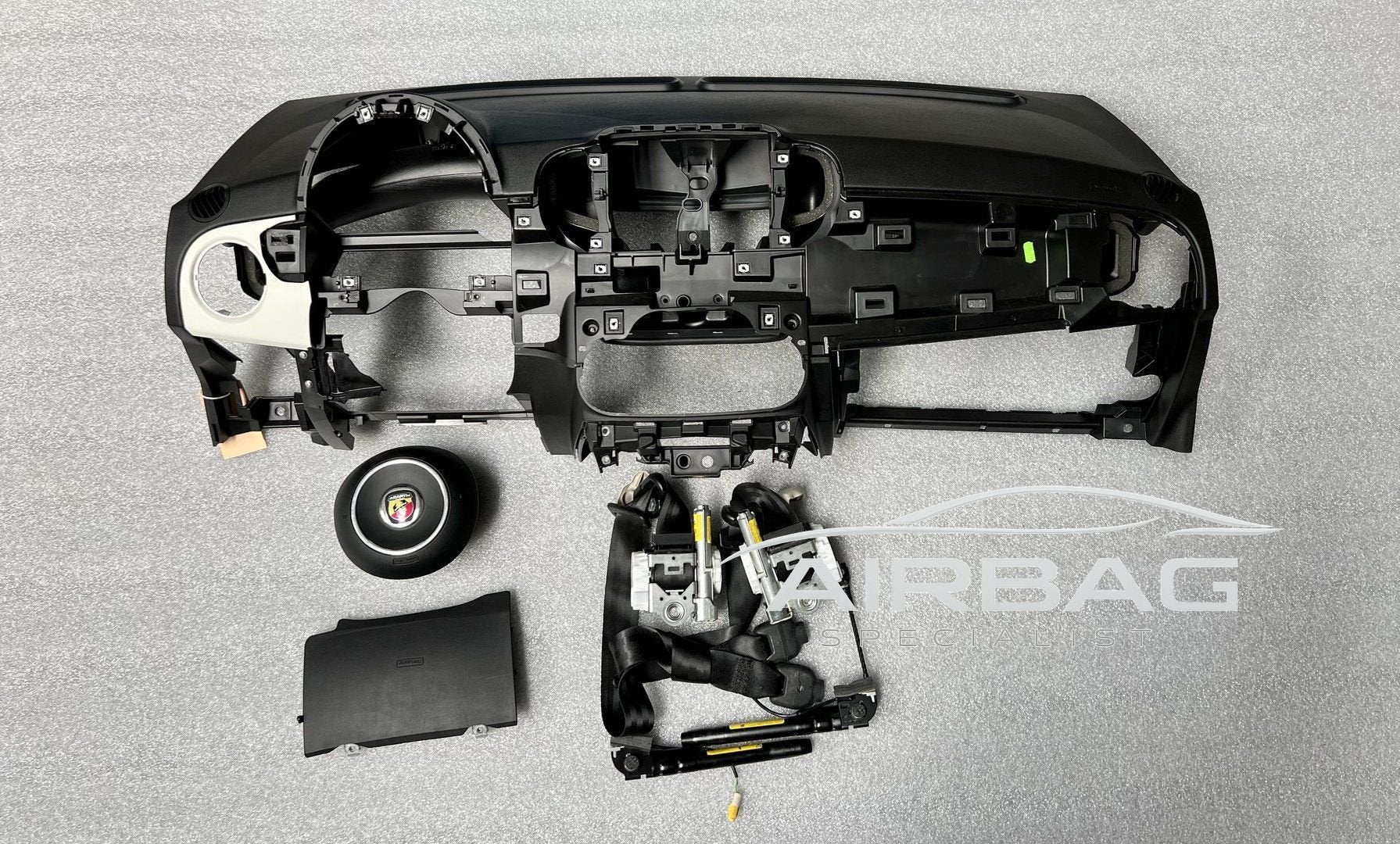 Fiat 500 Abarth 2015+ airbag set dashboard gordelspanner spa, Auto-onderdelen, Gebruikt, -, Overige automerken, -