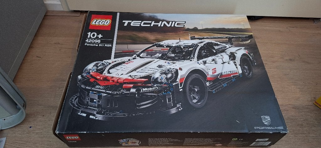Lego technic set 42096 Porsche 911 RSR, Ophalen, Compleet, Lego, Zo goed als nieuw
