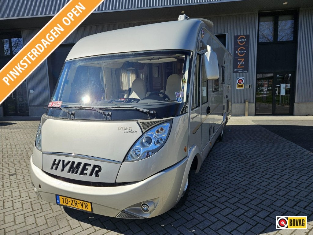HYMER B 654 SL GOLD EDITION. 2e EIGENAAR. BOVAG GARANTIE!, Caravans en Kamperen, Integraal, Ringverwarming, Fiat, Bedrijf