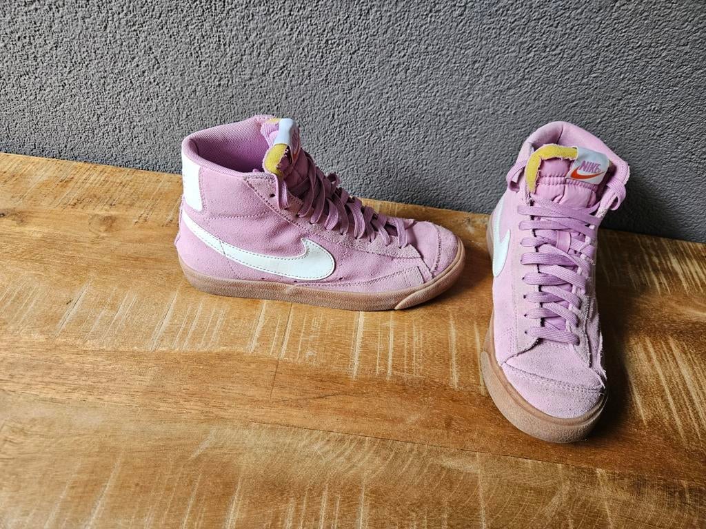 Nike Blazer Mid '77 Vintage Roze Sneakers, Nike, Ophalen of Verzenden, Sneakers of Gympen, Roze