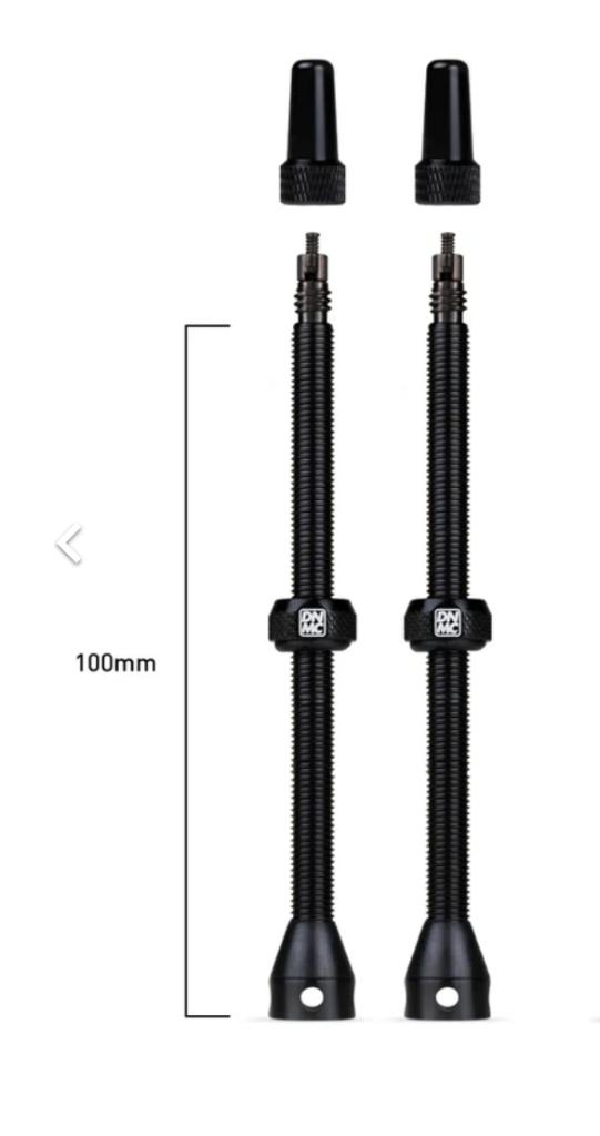 Dynamic Barkeeper Tubeless Ventiel Set – 100 mm – Zwart, Fietsen en Brommers, Fietsonderdelen, Ophalen of Verzenden, Zo goed als nieuw
