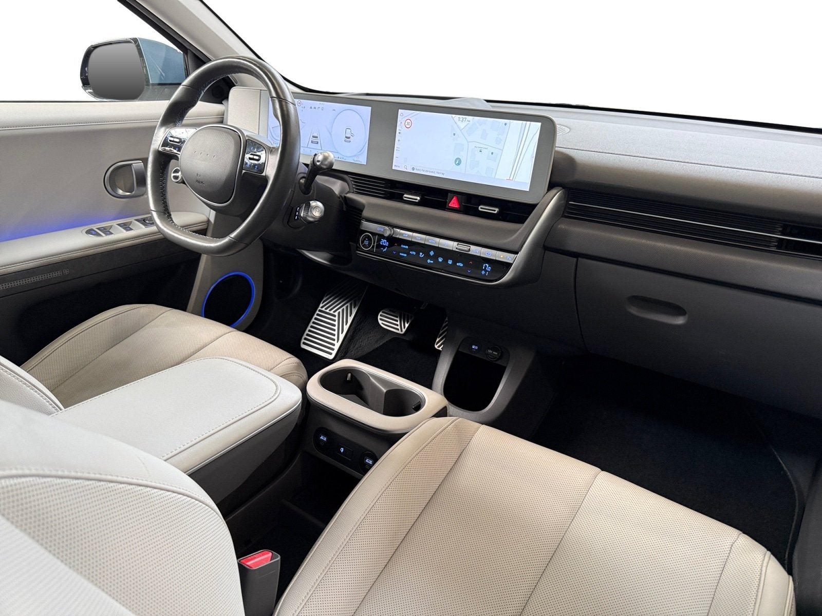 Hyundai IONIQ 5 Lounge 73kWh I Adaptive Cruise I Camera I Bo, Auto's, Gebruikt, Blauw, 1600 kg, SUV of Terreinwagen