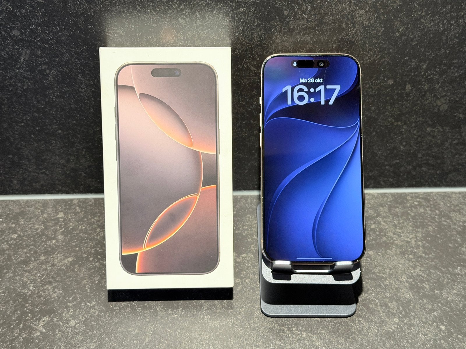 Iphone 16 pro | 91% | 128GB | desert | zeer nette staat!, Ophalen of Verzenden, Refurbished, Overige typen, Apple