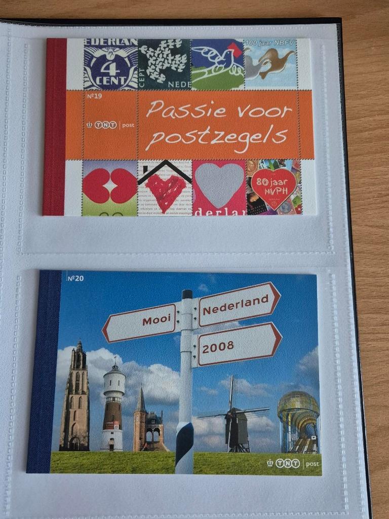 Prestigeboekjes nr 1 t/m 20 in Davos Album met cassette, Verzenden, Postfris